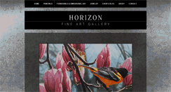 Desktop Screenshot of horizonfineartgallery.com